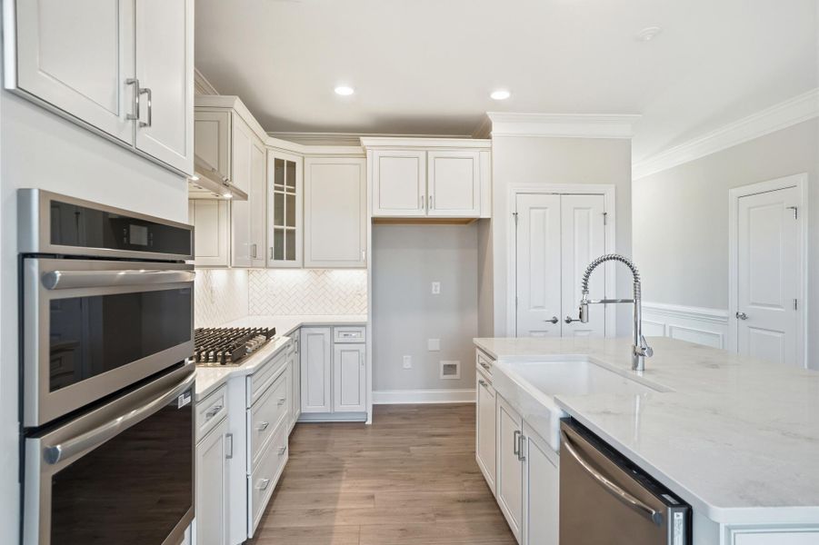 Furnished interior view inside a new home in Summerlin, Mooresville (Image 8).