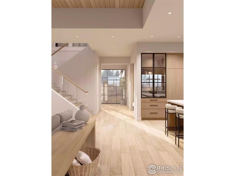 Furnished interior view inside a new home in , Windsor (Image 7).