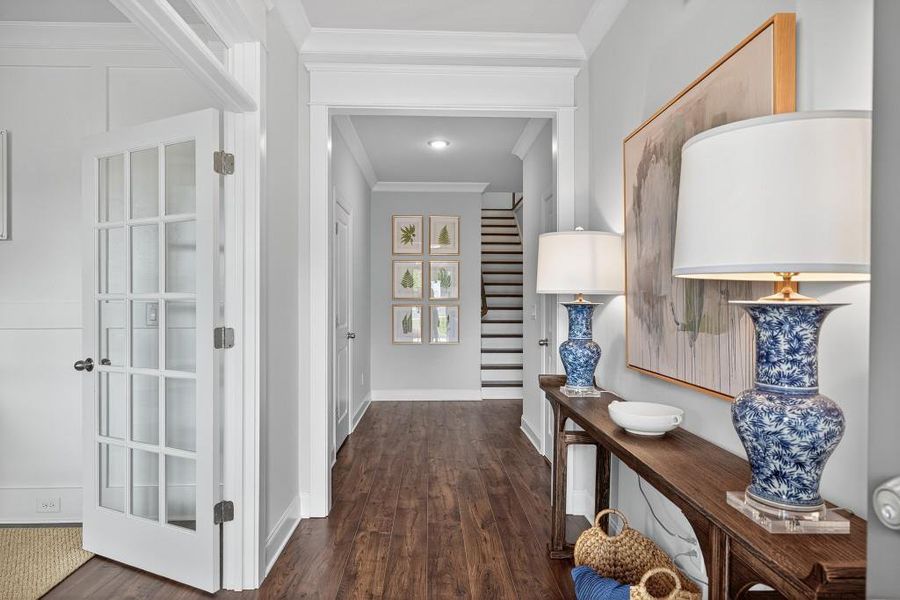Furnished interior view inside a new home in Hemingway, Flowery Branch (Image 16).