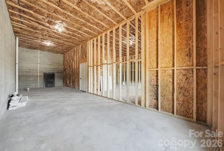 In-progress construction of a new home in , Lenoir, NC (Image 42).