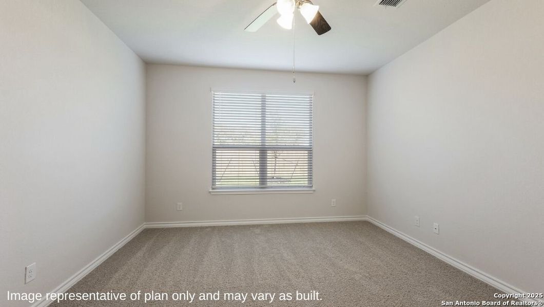 Spacious, unfurnished interior of a new home in Brookstone Creek, San Antonio (Image 23).
