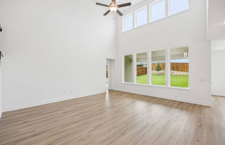 Spacious, unfurnished interior of a new home in Wilson Creek Meadows, Celina (Image 28). Spacious, unfurnished interior of a new home in Wilson Creek Meadows, Celina (Image 28).