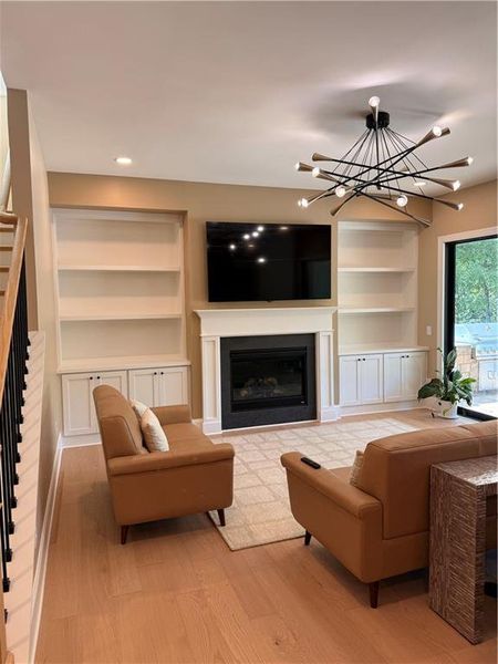 Furnished interior view inside a new home in , Cumming (Image 9).