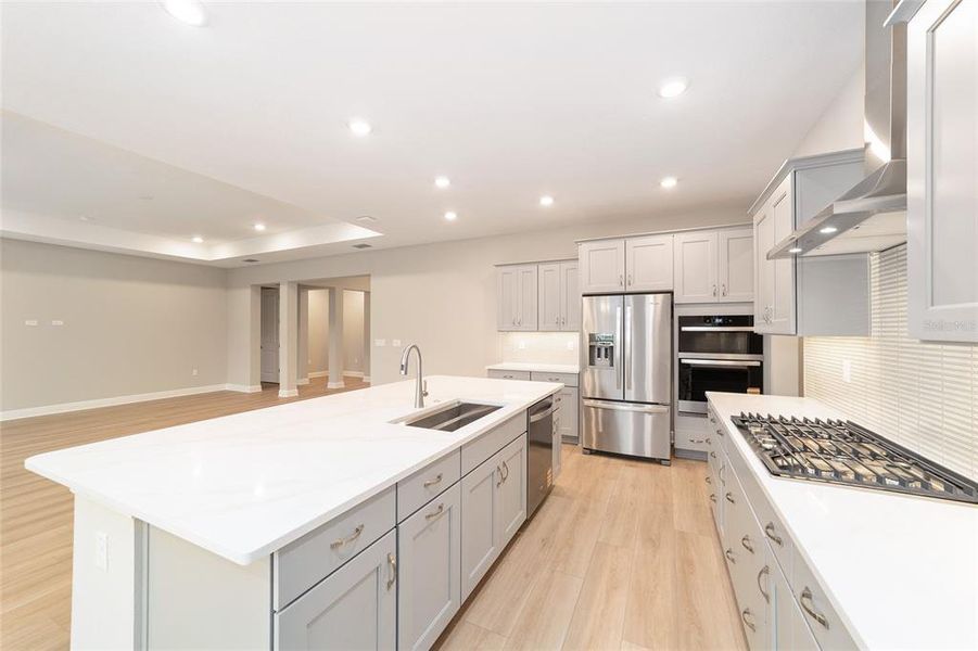Furnished interior view inside a new home in On Top of the World Communities, Ocala (Image 9).