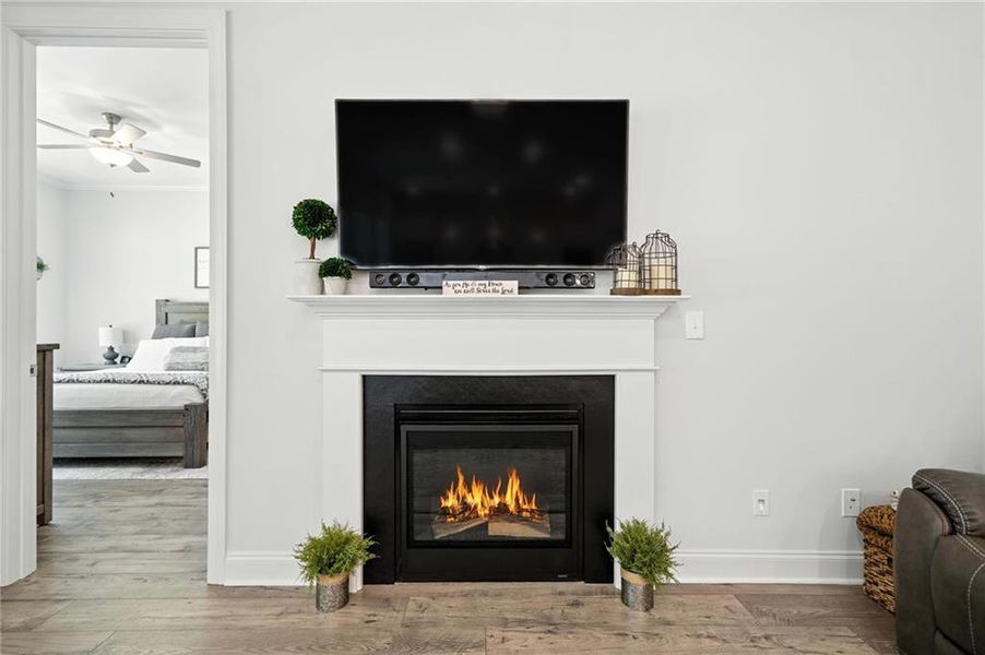 Furnished interior view inside a new home in , Ellijay (Image 20).