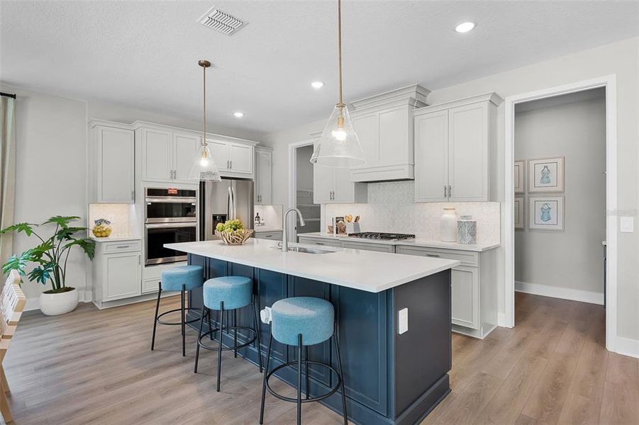 Furnished interior view inside a new home in Eden Crest, Apopka (Image 12).