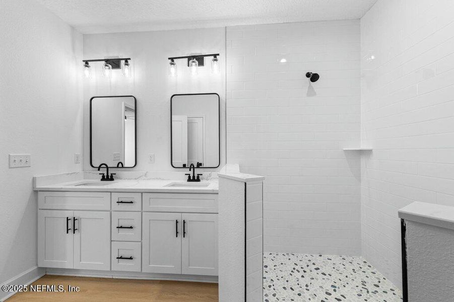 Furnished interior view inside a new home in , Glen St. Mary (Image 10).