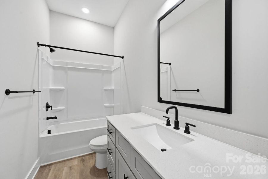 Furnished interior view inside a new home in , Monroe (Image 8).