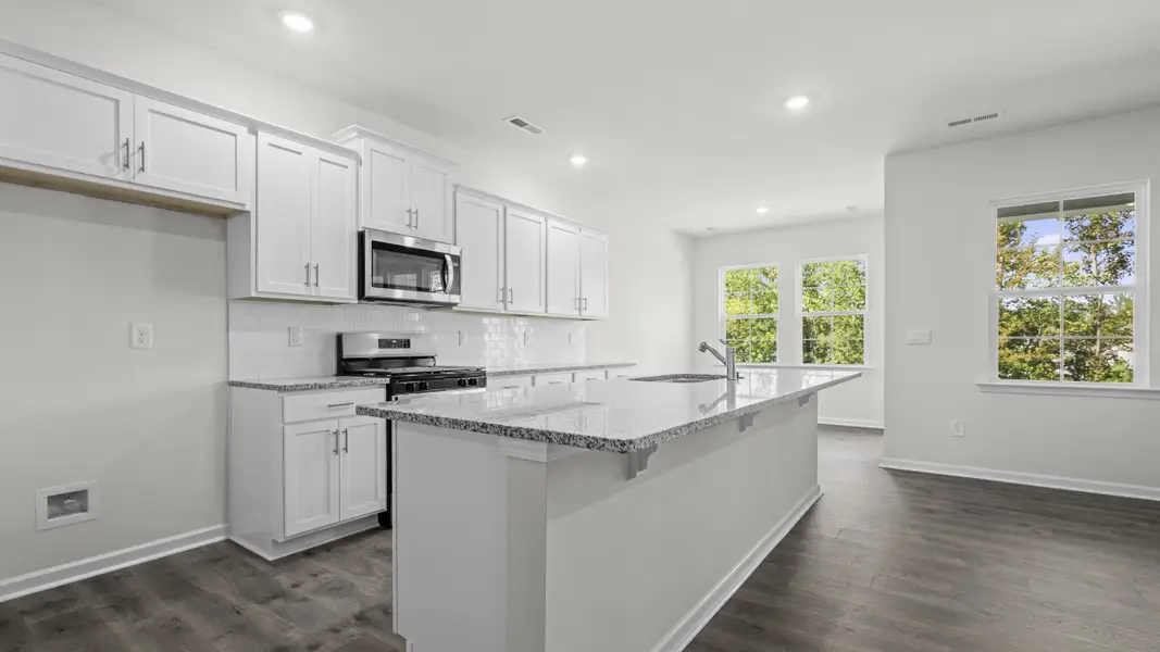 Furnished interior view inside a new home in Cambridge Park, Mebane (Image 3).