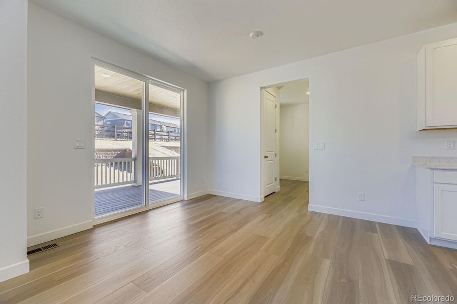 Spacious, unfurnished interior of a new home in Newlin Crossing: The Monarch Collection, Parker (Image 10). Spacious, unfurnished interior of a new home in Newlin Crossing: The Monarch Collection, Parker (Image 10).