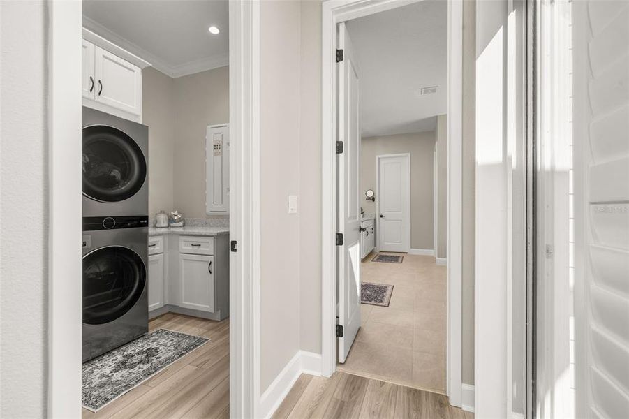Furnished interior view inside a new home in , Celebration (Image 46).