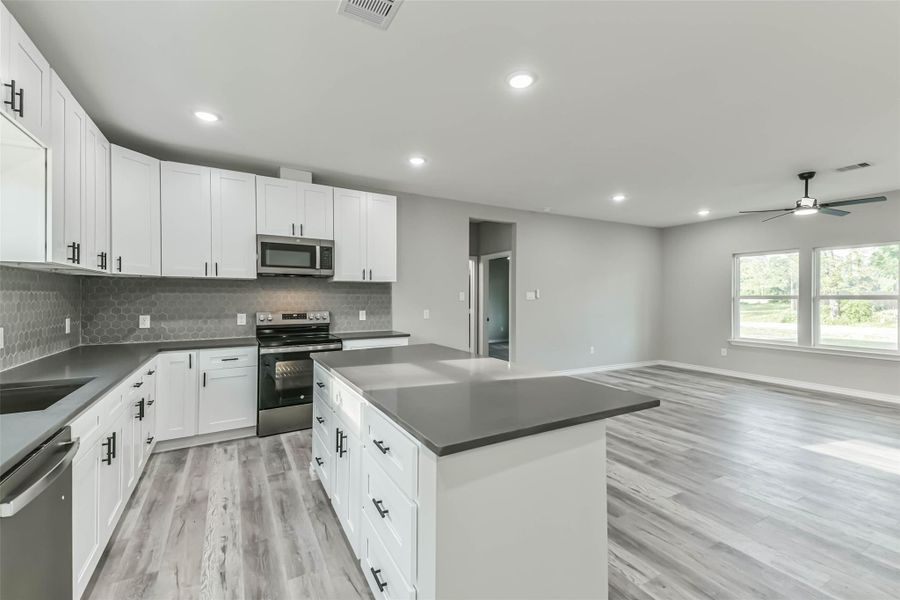 Furnished interior view inside a new home in , Splendora (Image 4). Furnished interior view inside a new home in , Splendora (Image 4).