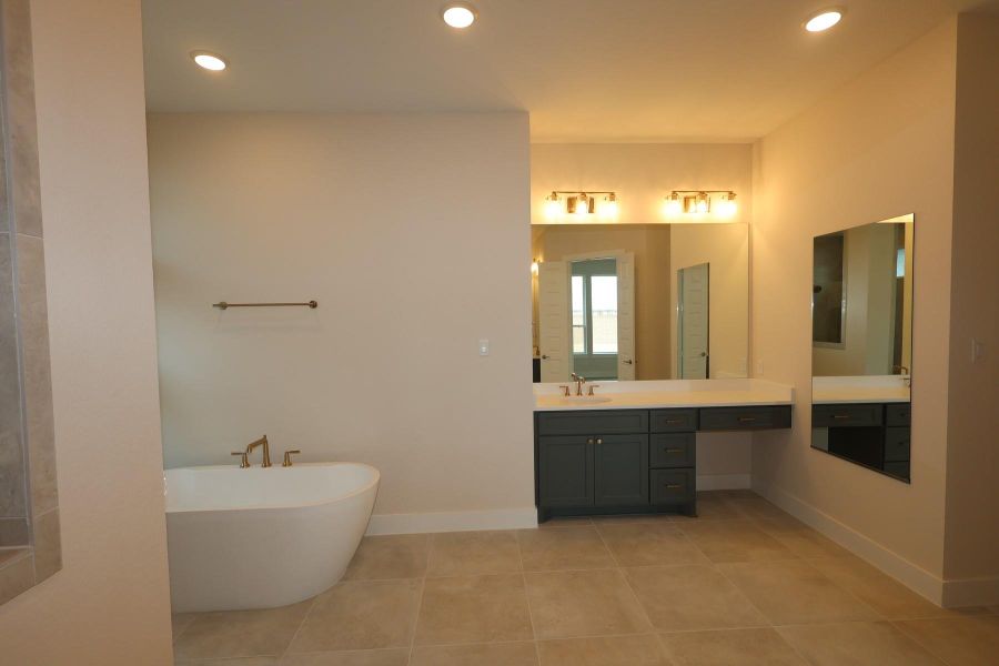 Furnished interior view inside a new home in Dunham Pointe, Cypress (Image 7).
