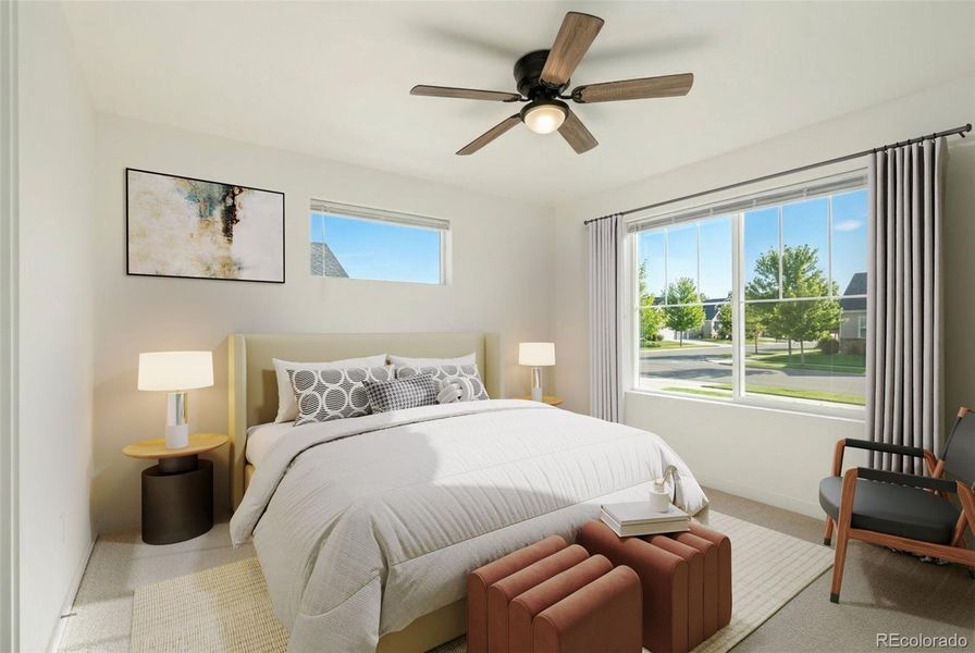 Furnished interior view inside a new home in , Johnstown (Image 4).
