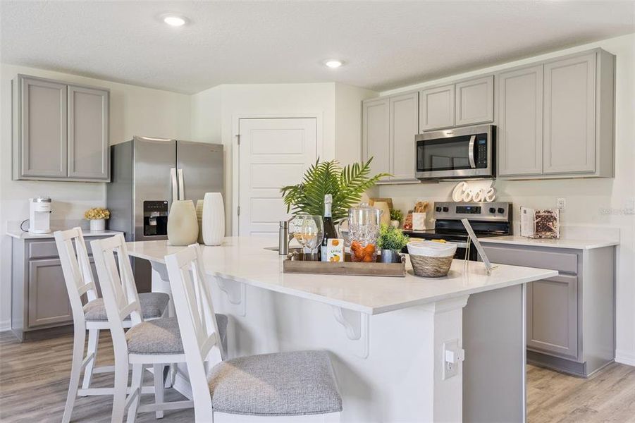 Furnished interior view inside a new home in Magnolia Pointe, Umatilla (Image 6).