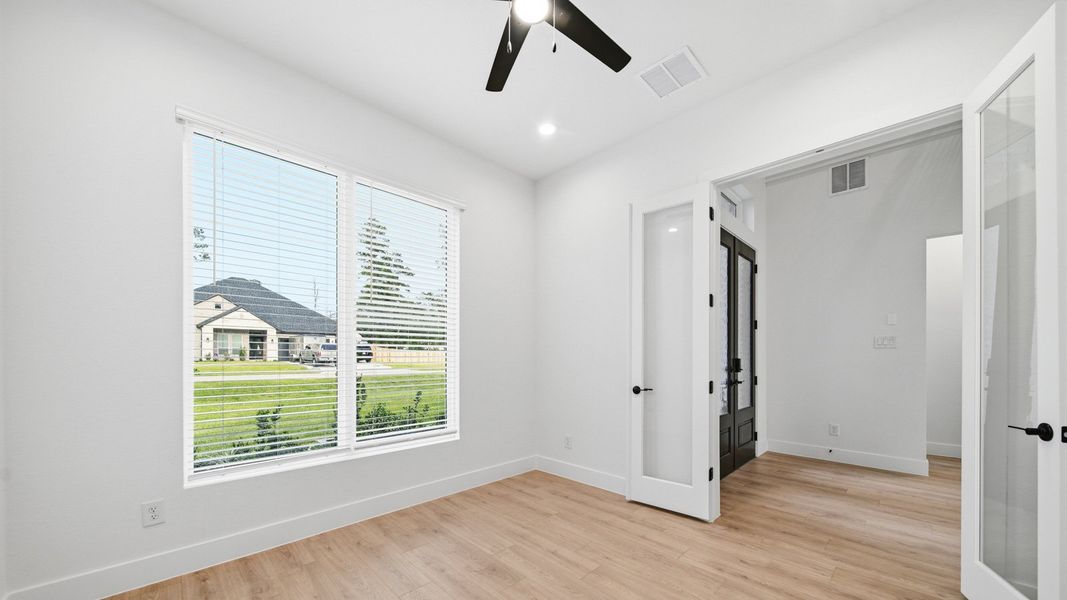 Representative unfurnished interior of a home built from the Capri by D.R. Horton in Butlers Bend Estates, Pinehurst (Image 25).