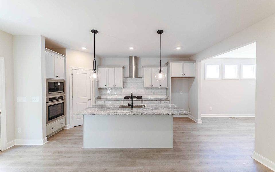 Furnished interior view inside a new home in The Retreat at Norman Farm, Hendersonville (Image 7).