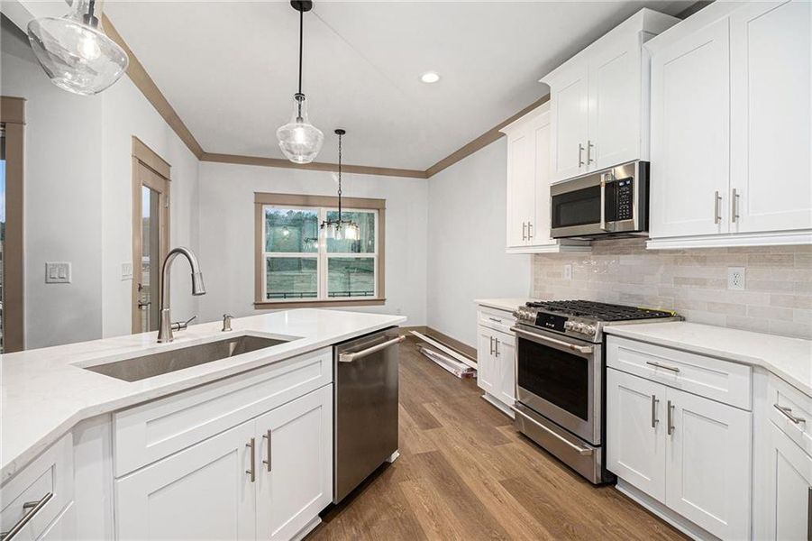 Furnished interior view inside a new home in , Taylorsville (Image 13).