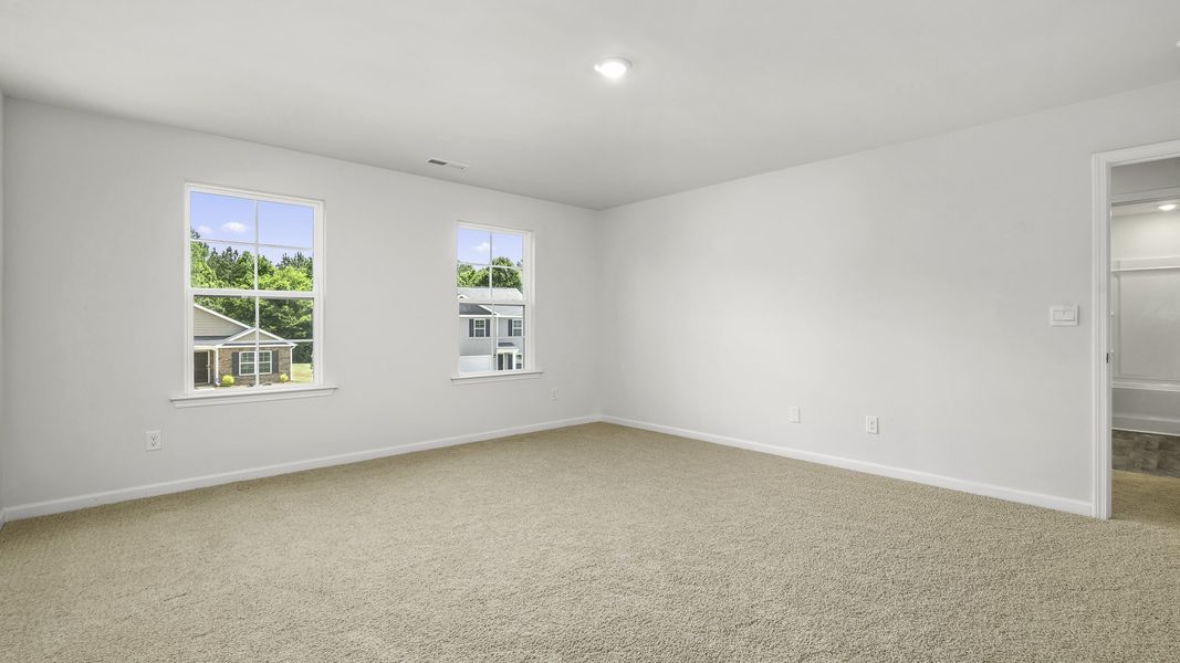 Spacious, unfurnished interior of a new home in Owens Ridge, Lexington (Image 16). Spacious, unfurnished interior of a new home in Owens Ridge, Lexington (Image 16).