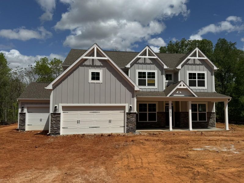 In-progress construction of a new home in Chasewood, Mint Hill, NC (Image 29).