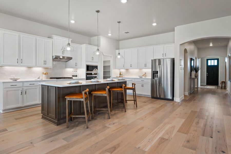 Representative furnished interior of a home built from the Driftwood by Beazer Homes in Enclave at Legacy Hills: Overlook 60', Celina (Image 14).