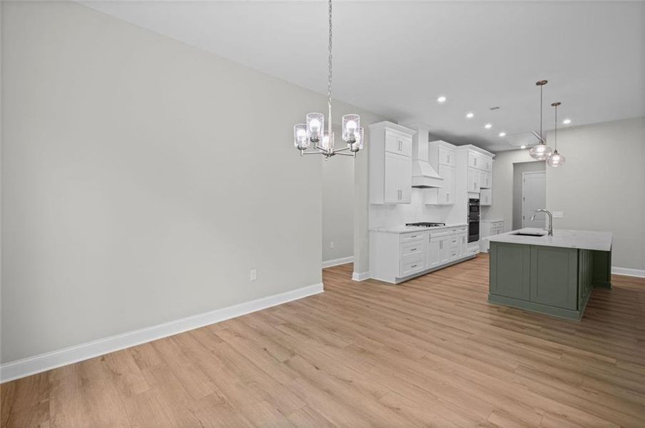Spacious, unfurnished interior of a new home in Governor’s Preserve, Canton (Image 17).