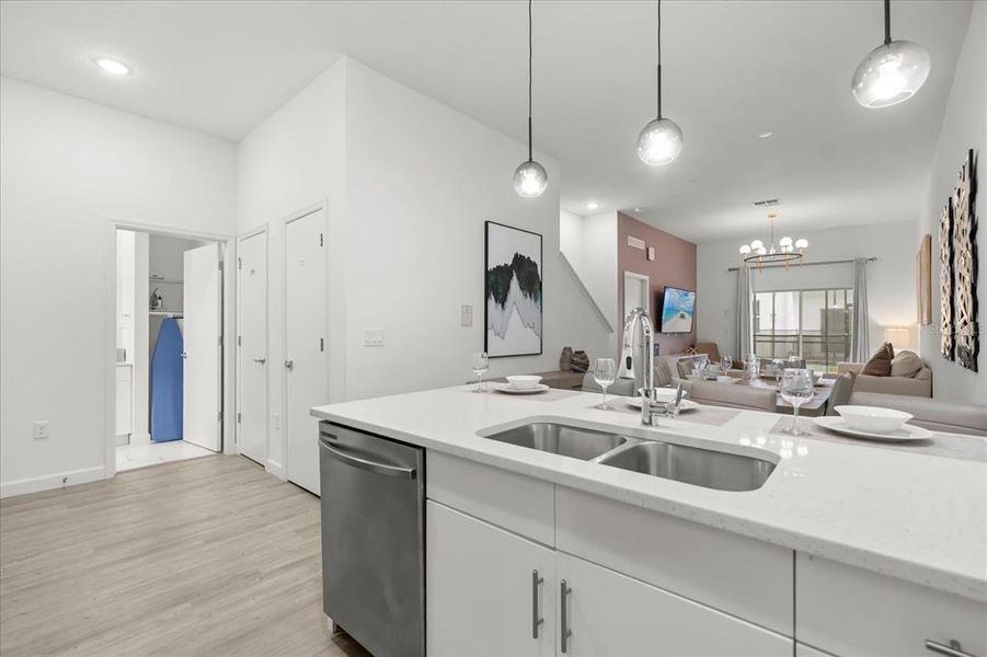 Furnished interior view inside a new home in , Davenport (Image 4).