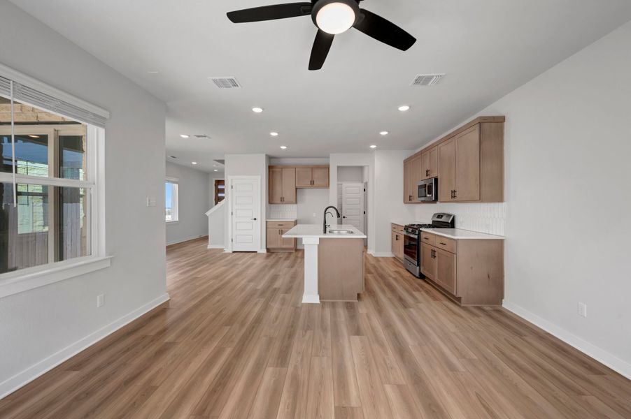 Furnished interior view inside a new home in Park Central, Georgetown (Image 12).