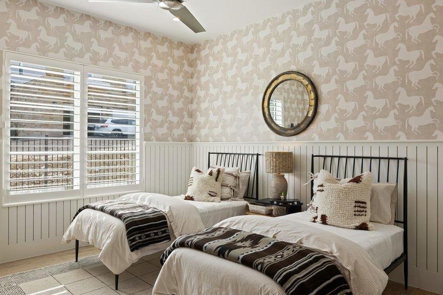 Furnished interior view inside a new home in , Spicewood (Image 9).