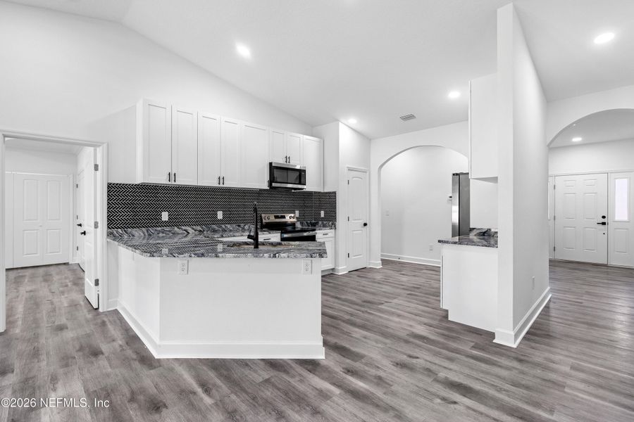 Furnished interior view inside a new home in , Jacksonville (Image 5).