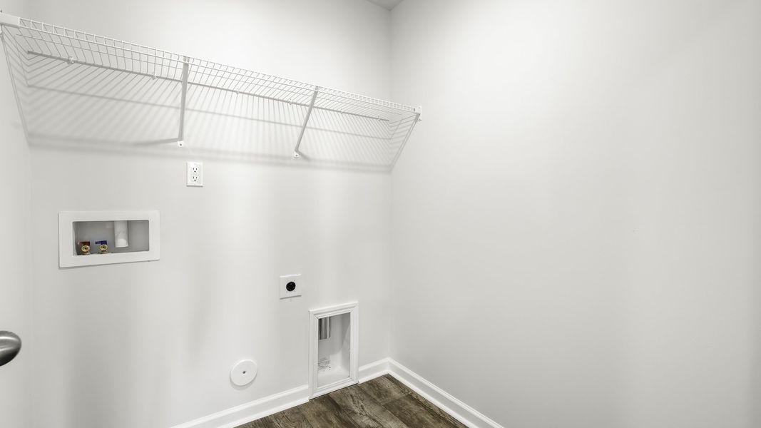 Representative unfurnished interior of a home built from the Hanover by D.R. Horton in Baymeade, Lexington (Image 21).