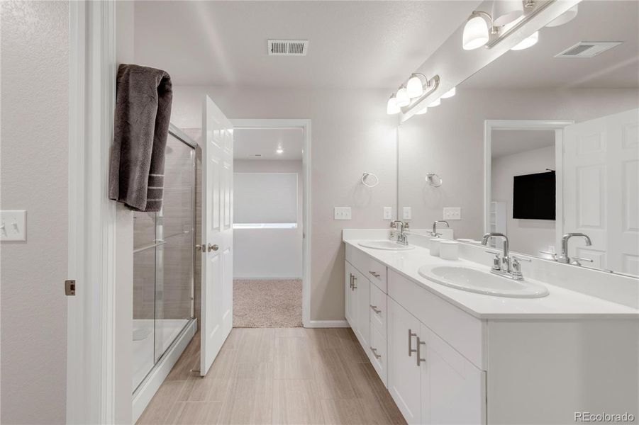 Furnished interior view inside a new home in , Littleton (Image 14).