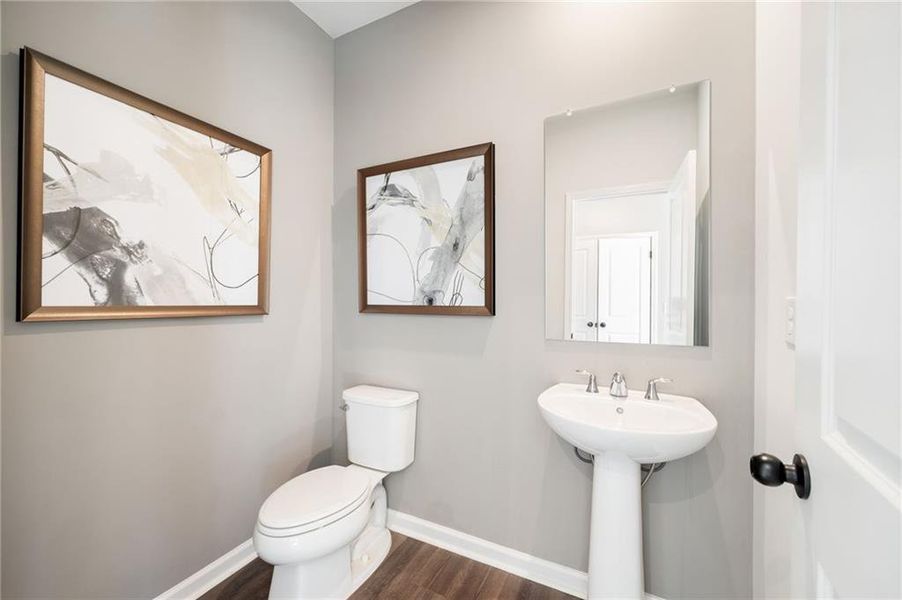 Furnished interior view inside a new home in Waverly at Buice Lake, Acworth (Image 16).