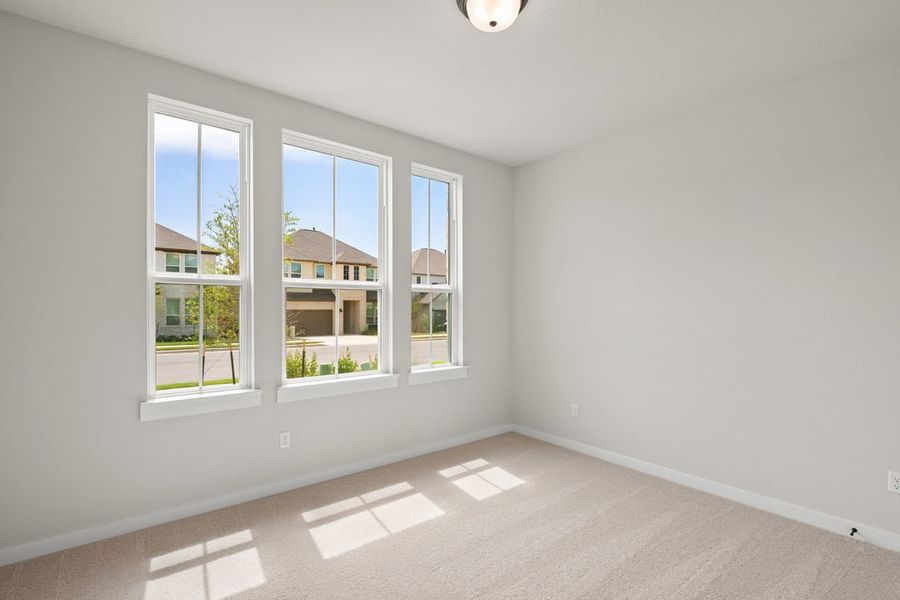 Spacious, unfurnished interior of a new home in Park Collection at Lariat, Liberty Hill (Image 31).