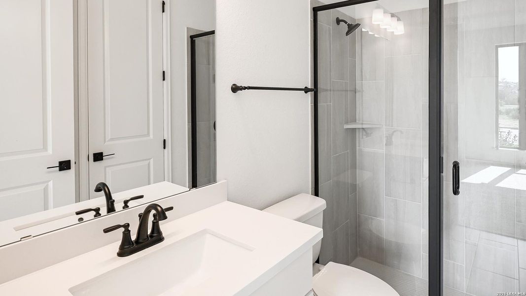 Furnished interior view inside a new home in Veramendi, New Braunfels (Image 8).