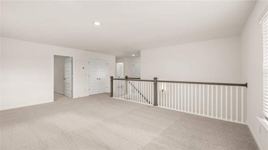 Spacious, unfurnished interior of a new home in Heritage Pointe, Senoia (Image 31). Spacious, unfurnished interior of a new home in Heritage Pointe, Senoia (Image 31).