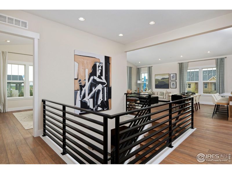 Furnished interior view inside a new home in , Fort Collins (Image 32). Furnished interior view inside a new home in , Fort Collins (Image 32).