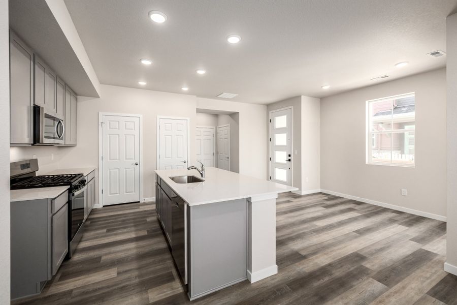 Furnished interior view inside a new home in Arras Park, Thornton (Image 8).