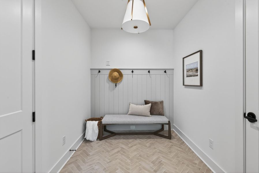 Representative furnished interior of a home built from the Laguna Sur by Classica Homes in Enclave at McKee, Charlotte (Image 10).
