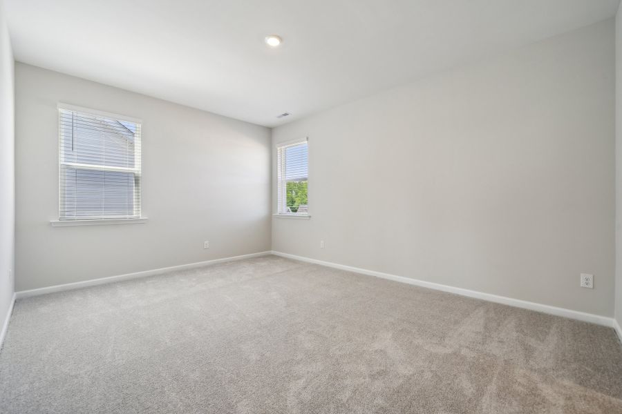 Spacious, unfurnished interior of a new home in The Coves on Lake Wylie, Charlotte (Image 18). Spacious, unfurnished interior of a new home in The Coves on Lake Wylie, Charlotte (Image 18).