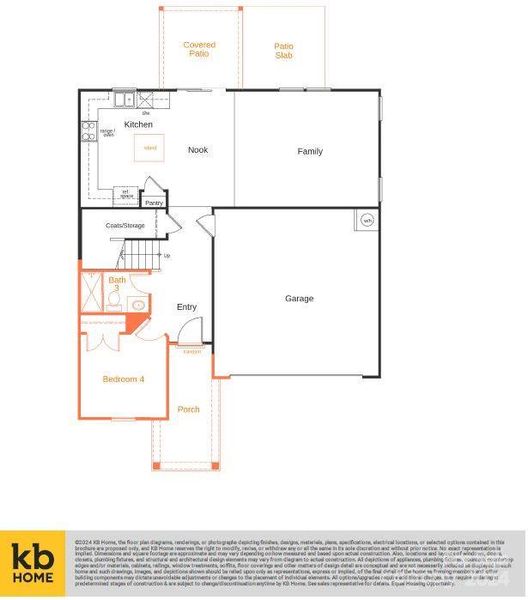 First floor layout