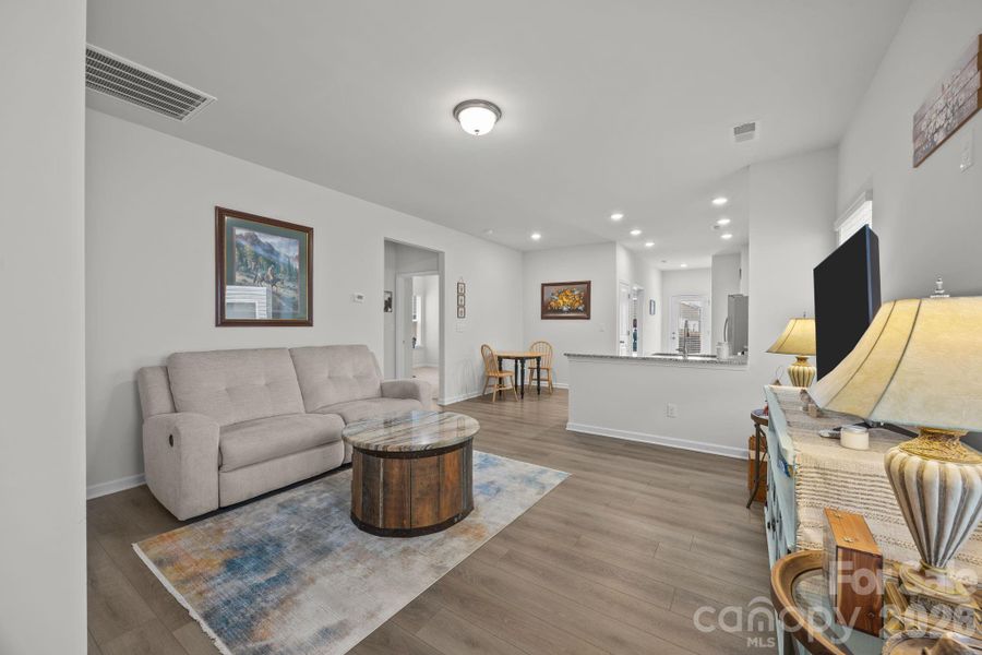 Furnished interior view inside a new home in Country Club Village, Salisbury (Image 6).