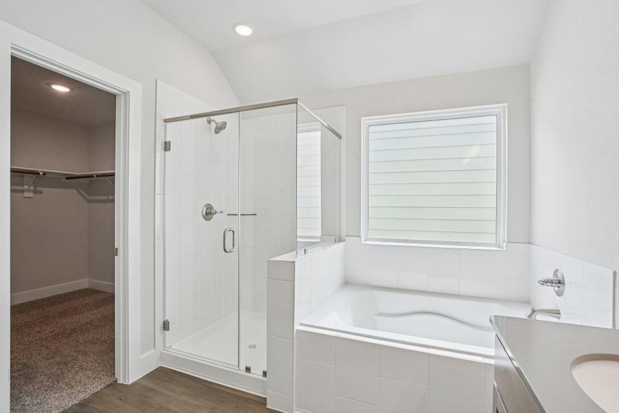 Furnished interior view inside a new home in Cay Landing, Houston (Image 6).