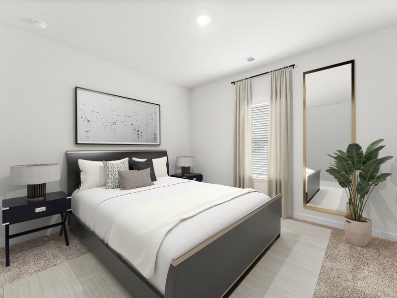 Furnished interior view inside a new home in Cypress Ridge - The Coastline Series, Longs (Image 5). Furnished interior view inside a new home in Cypress Ridge - The Coastline Series, Longs (Image 5).