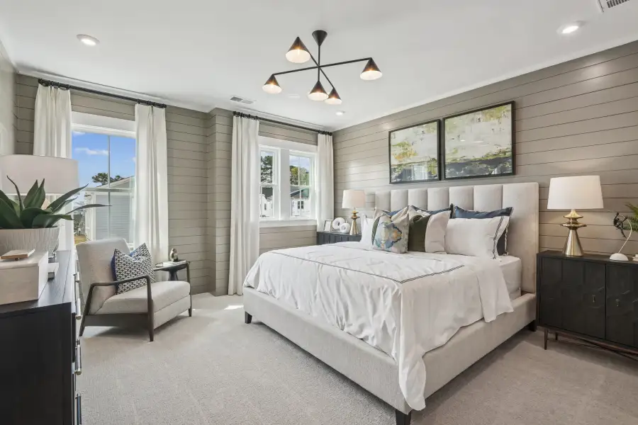 Furnished interior view inside a new home in Holding Village, Wake Forest (Image 6).