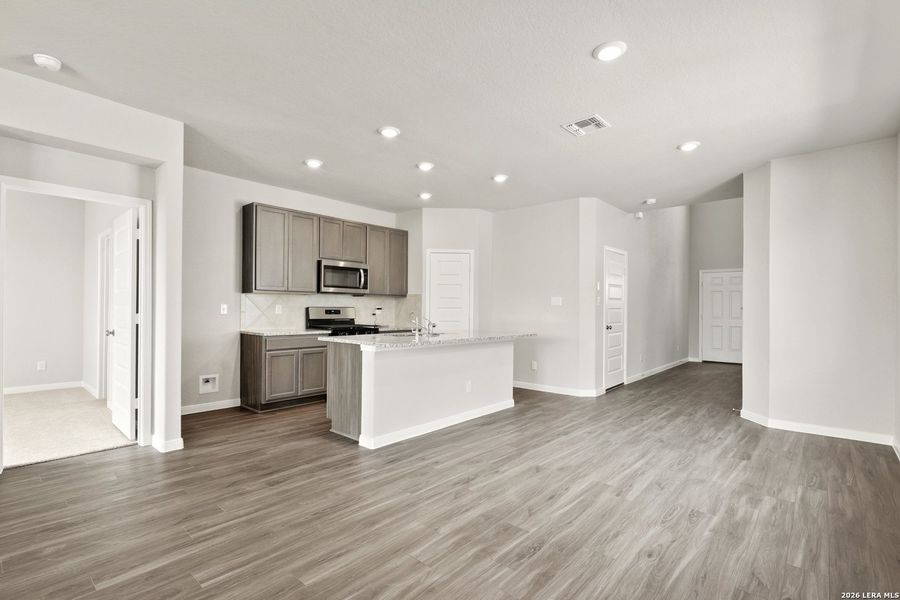 Furnished interior view inside a new home in Hickory Ridge, Elmendorf (Image 8).