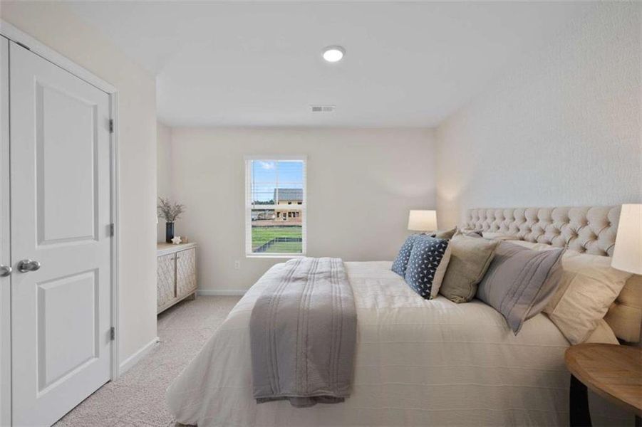 Furnished interior view inside a new home in Walden Park - The Retreat, Jonesboro (Image 42).