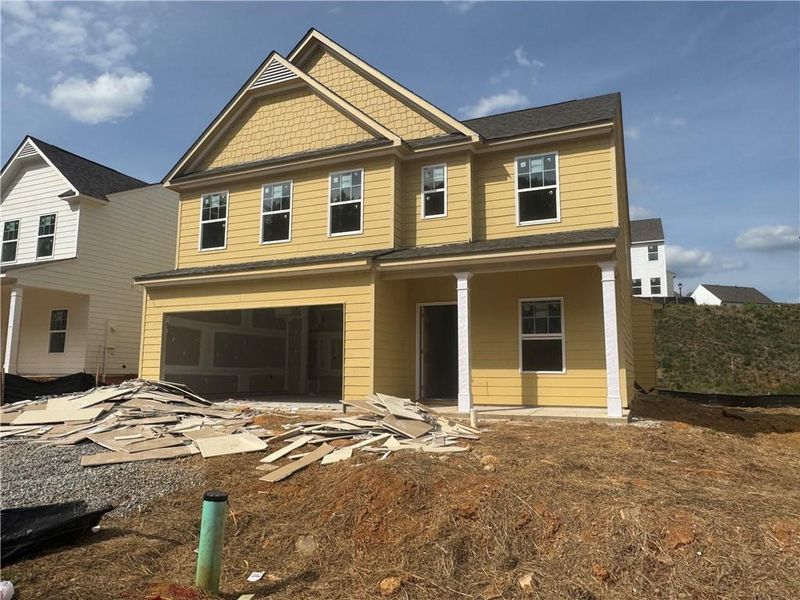 In-progress construction of a new home in The Reserve at Willow Oaks, Canton, GA (Image 18).