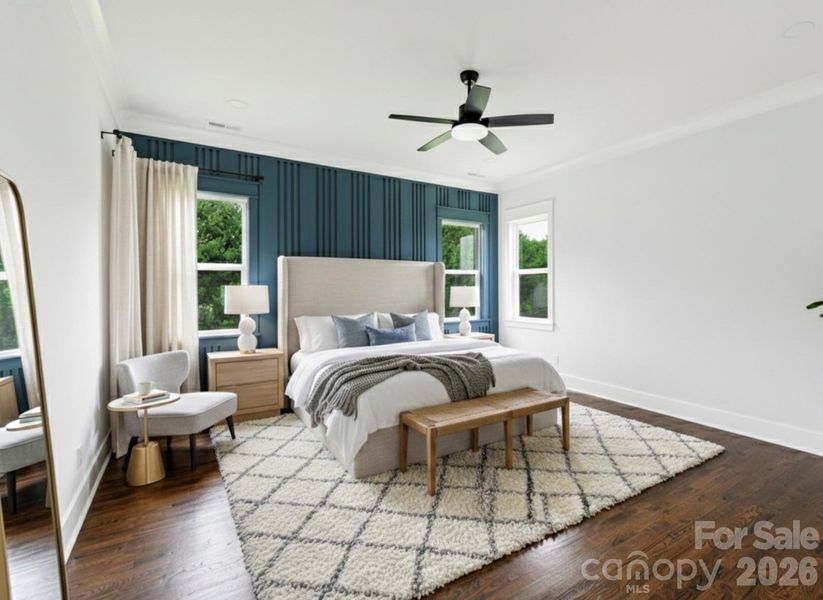 Furnished interior view inside a new home in , Shelby (Image 11).