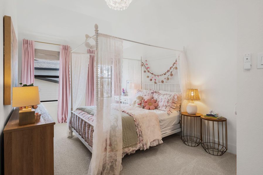 Furnished interior view inside a new home in Santa Rita Ranch, Liberty Hill (Image 34).